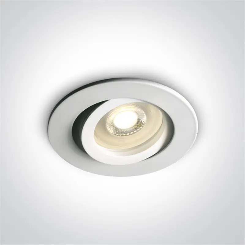 Promoción Exclusiva Empotrable orientable de techo ONE LIGHT 11105A1/W Blanco IP20