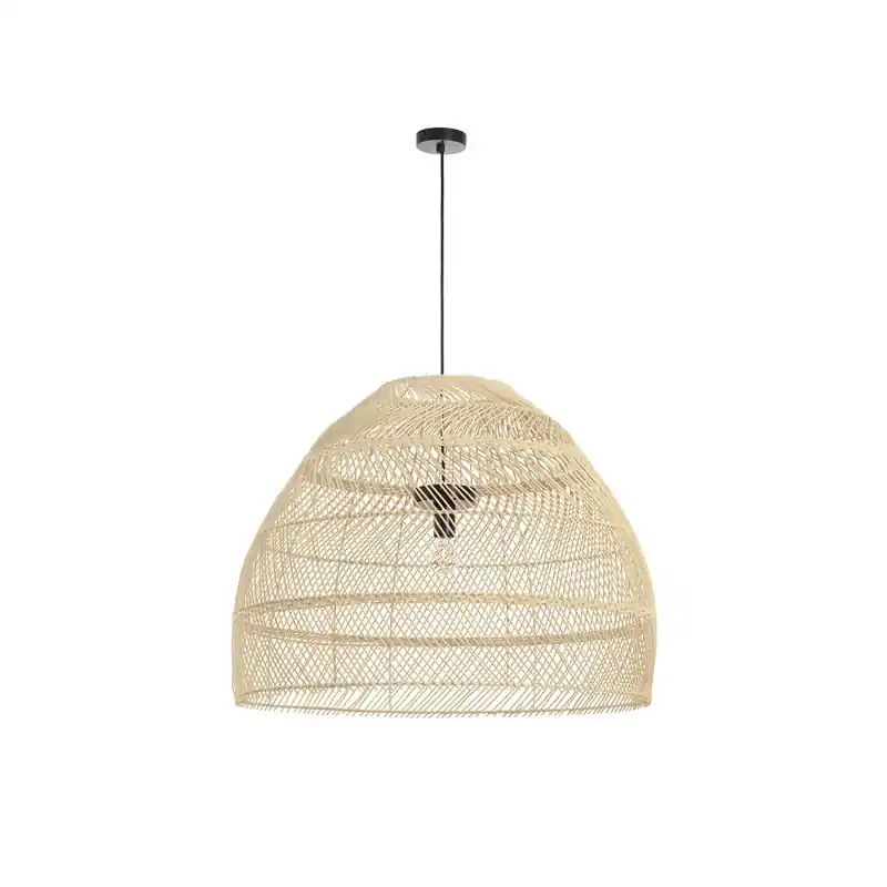 Lampara colgante EXO LIGHTING VIETNAM 1037B-G05X1A-02-M1 Mimbre claro D800 Disponible Ahora