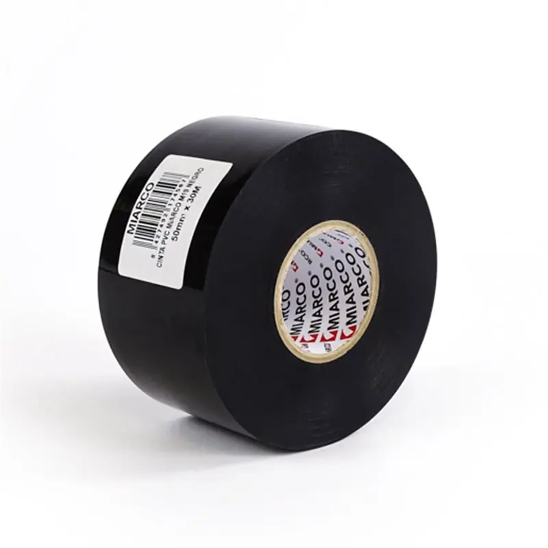 Cinta aislante PVC M19 25mmx30m MIARCO 27815 Negro Marca Reconocida