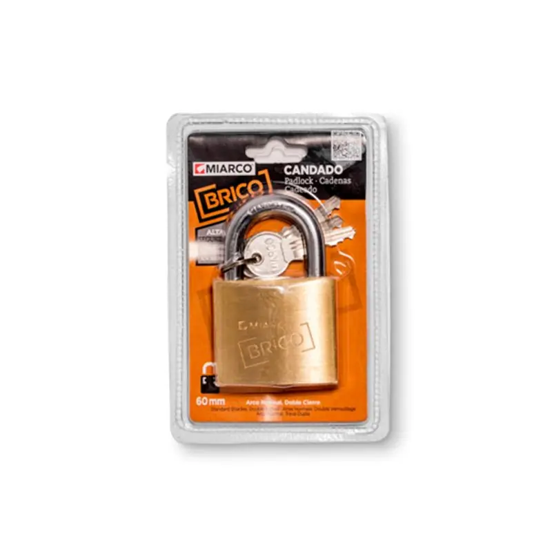 Candado arco AN-60B normal 60mm MIARCO 10944 blister A Buen Precio