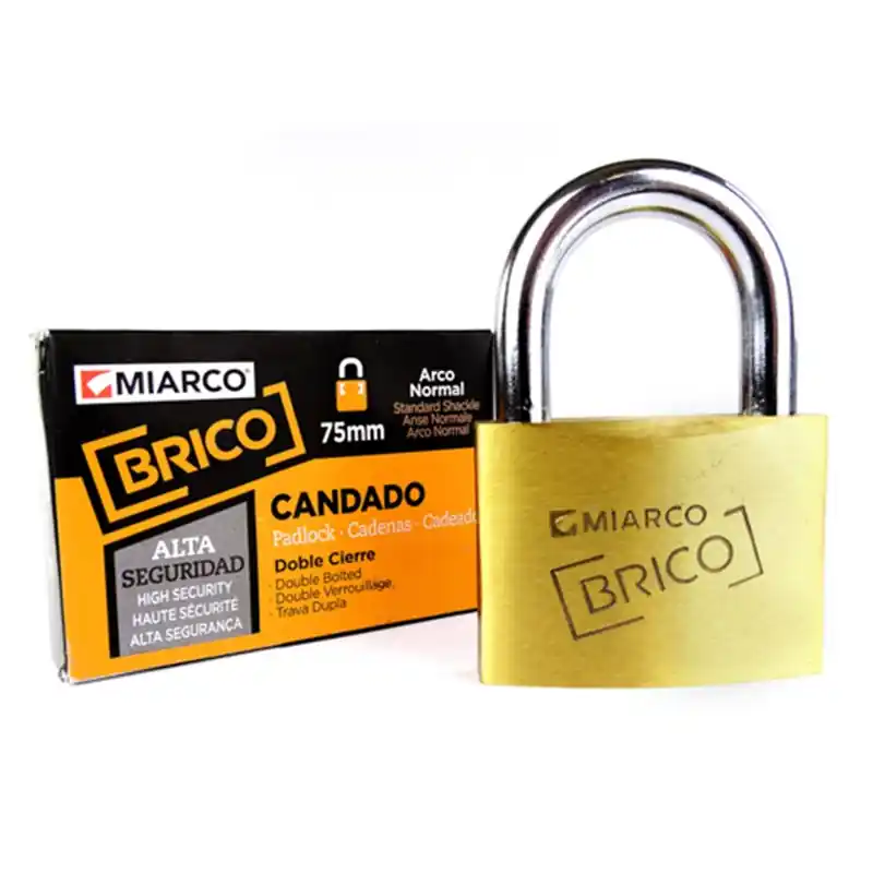 Alta Calidad Candado arco AN-75 normal 75mm MIARCO 10954