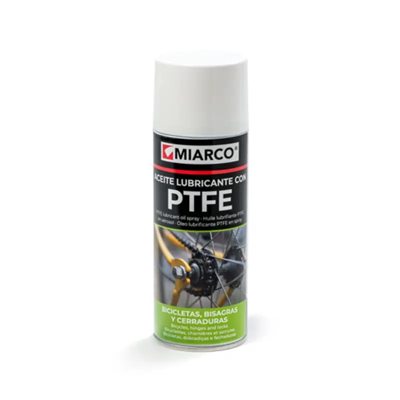 Aceite LUBRICANTE con PTFE en spray de 400ml MIARCO 7550 Stock Limitado