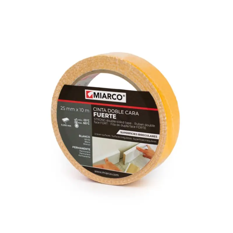Ordena Ya Cinta doble cara SUPERFICIES IRREGULARES DC-400S 25mmx10m MIARCO 30805