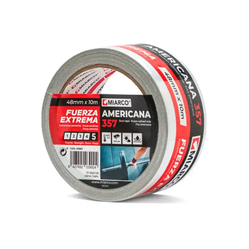 Ordena Ya Cinta Americana 357 MIARCO 36083 blanco 48mmx10m