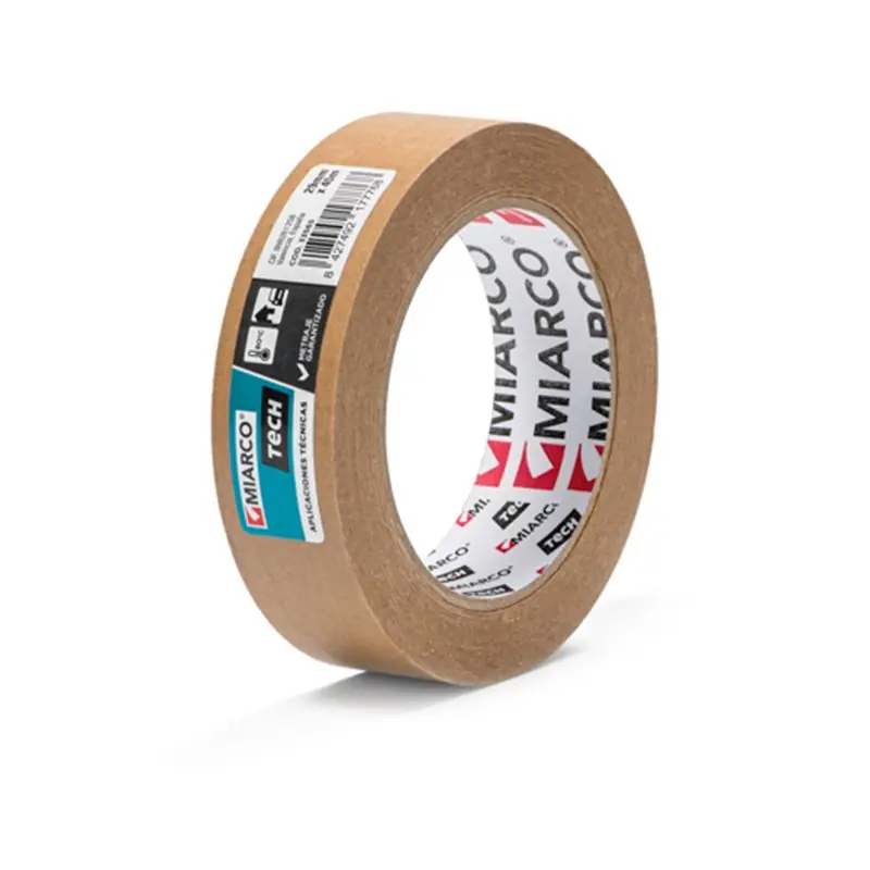 Cinta de enmascarar 29mmx45m KREPP TECH MIARCO 33565 Marrón Bestseller