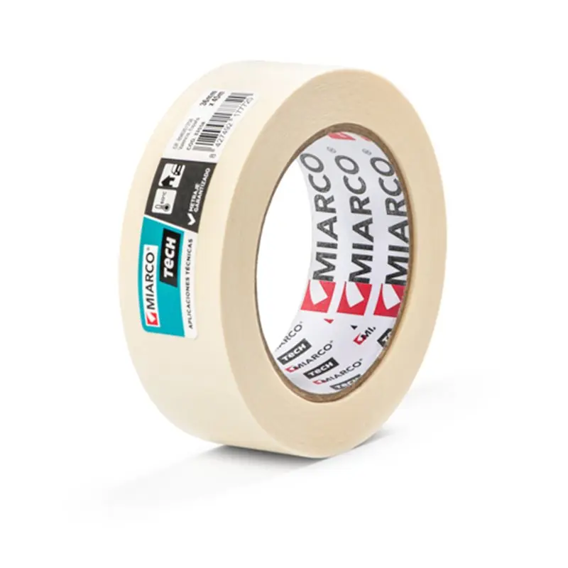 Disponible Ahora Cinta de enmascarar 36mmx45m KREPP TECH MIARCO 33558 Blanco